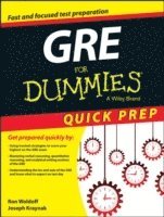 bokomslag GRE For Dummies Quick Prep