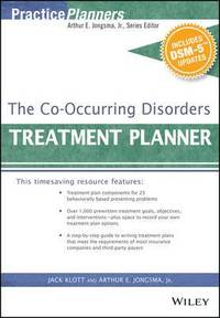 bokomslag The Co-Occurring Disorders Treatment Planner, with DSM-5 Updates