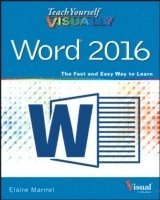 bokomslag Teach Yourself VISUALLY Word 2016