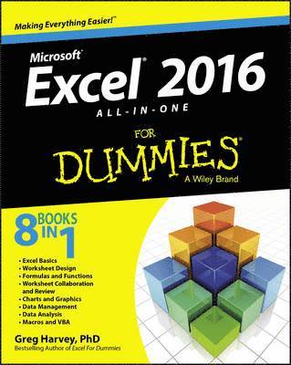 bokomslag Excel 2016 AllInOne For Dummies