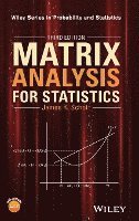 Matrix Analysis for Statistics 1