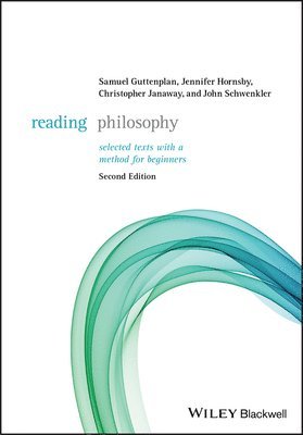 Samuel Guttenplan, Jennifer Hornsby, Christopher Janaway, John Schwenkler - Reading Philosophy, Häftad