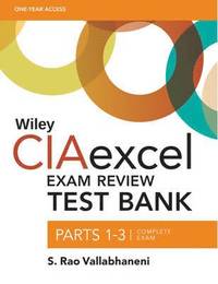 bokomslag Wiley CIAexcel Exam Review Test Bank - Complete Set