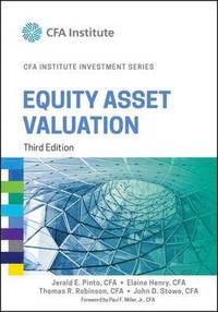 bokomslag Equity Asset Valuation