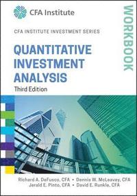 bokomslag Quantitative Investment Analysis Workbook