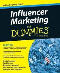 bokomslag Influencer Marketing For Dummies