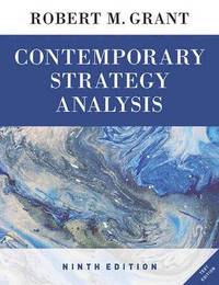 bokomslag Contemporary Strategy Analysis 9e Text Only