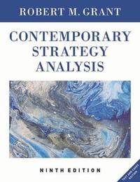 bokomslag Contemporary Strategy Analysis: Text and Cases Edition, 9th Edition