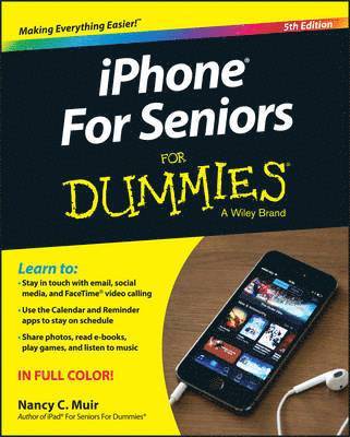 iPhone for Seniors for Dummies, 5th Edition