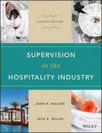 bokomslag Supervision in the Hospitality Industry
