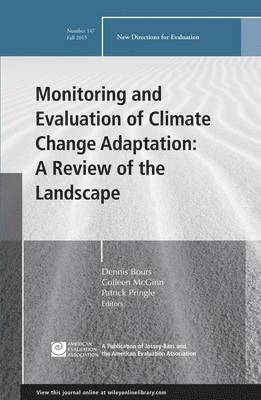 Monitoring and Evaluation of Climate Change Adaptation: A Review of the Landscape 1