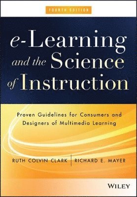 bokomslag e-Learning and the Science of Instruction