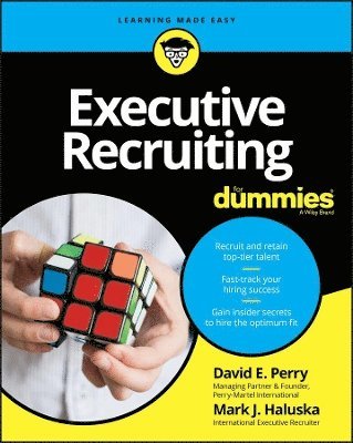 David E. Perry, Mark J. Haluska - Executive Recruiting For Dummies, Häftad