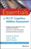 bokomslag Essentials of WJ IV Cognitive Abilities Assessment