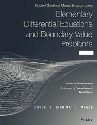 bokomslag Elementary Differential Equations and Boundary Value Problems, Student Solutions Manual