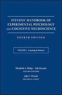 bokomslag Stevens' Handbook of Experimental Psychology and Cognitive Neuroscience, Learning and Memory