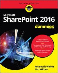 bokomslag SharePoint 2016 For Dummies