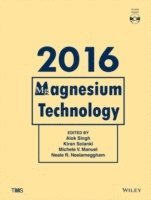 bokomslag Magnesium Technology 2016