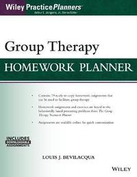 bokomslag Group Therapy Homework Planner