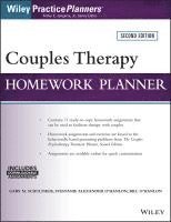 bokomslag Couples Therapy Homework Planner