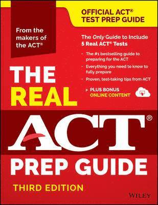 The Real ACT Prep Guide, 3rd Edition (Book + Bonus Online Content)