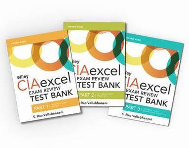 bokomslag Wiley CIAexcel Exam Review 2018 Test Bank