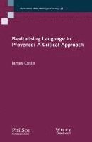 James Costa - Revitalising Language in Provence, Häftad