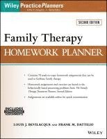 bokomslag Family Therapy Homework Planner