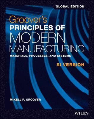 bokomslag Groover's Principles of Modern Manufacturing