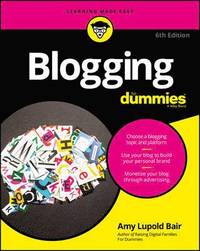 bokomslag Blogging For Dummies