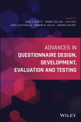 Advances in Questionnaire Design, Development, Evaluation and Testing 1