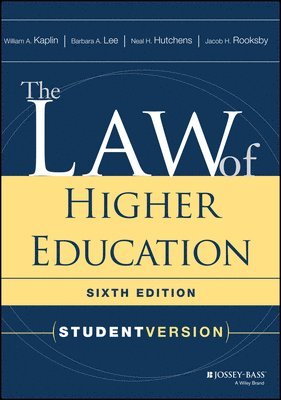 The Law of Higher Education, Student Version 1