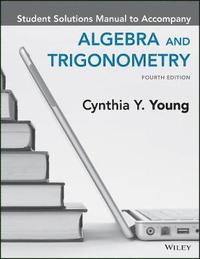 bokomslag Algebra and Trigonometry, 4e Student Solutions Manual