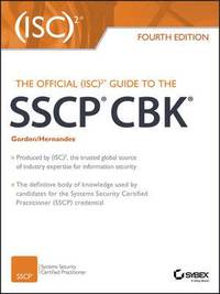 bokomslag The Official (ISC)2 Guide to the SSCP CBK