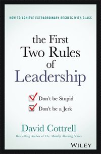 bokomslag The First Two Rules of Leadership