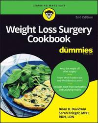 bokomslag Weight Loss Surgery Cookbook For Dummies