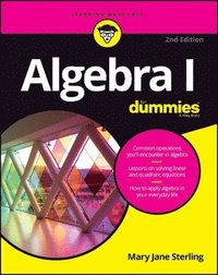 bokomslag Algebra I For Dummies