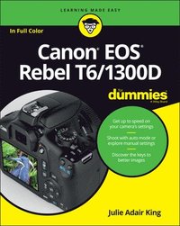 bokomslag Canon EOS Rebel T6/1300D For Dummies