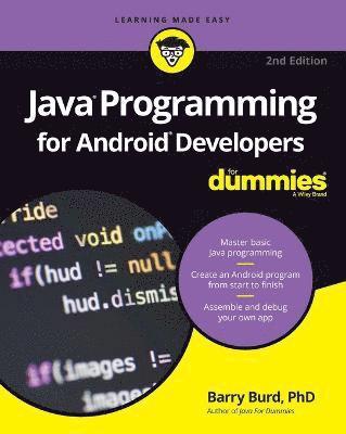 Barry Burd - Java Programming for Android Developers For Dummies, Häftad
