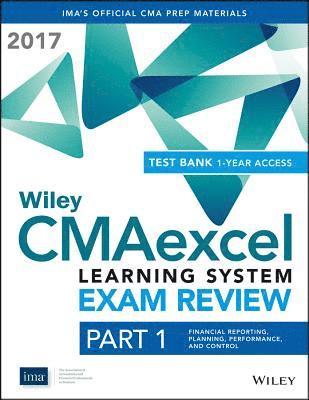 bokomslag Wiley CMAexcel Learning System Exam Review 2017