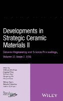Waltraud M. Kriven, Jingyang Wang, Yanchun Zhou, Dongming Zhu, Gustavo Costa - Developments in Strategic Ceramic Materials II, Inbunden