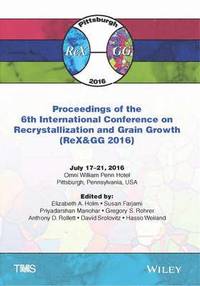 bokomslag Proceedings of the 6th International Conference on Recrystallization and Grain Growth (Rex&gg 2016)