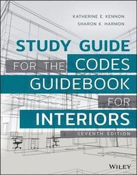 bokomslag Study Guide for The Codes Guidebook for Interiors,  Seventh Edition