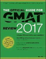 bokomslag The Official Guide for GMAT Review 2017 with Online Question Bank and Exclusive Video