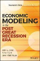 bokomslag Economic Modeling in the Post Great Recession Era