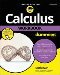 bokomslag Calculus Workbook For Dummies with Online Practice