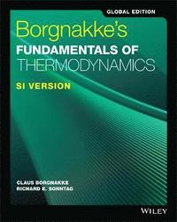bokomslag Borgnakke's Fundamentals of Thermodynamics, Global Edition SI Version