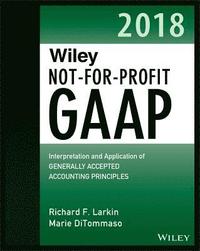 bokomslag Wiley Not-for-Profit GAAP 2018