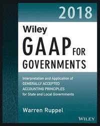 bokomslag Wiley GAAP for Governments 2018