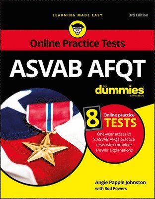 Angie Papple Johnston, Rod Powers - Papple Johnston, A: ASVAB Afqt for Dummies, Häftad